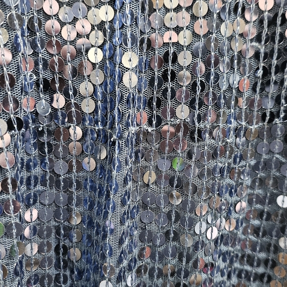 Mac Duggal 10773 - Brooch Detail Evening Gown In Blue Size 10 NWOT MSRP $598 - Picture 8 of 13